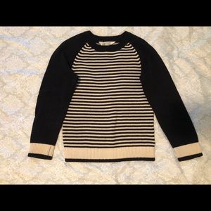 ⚡️SALE⚡️EUC Sz 6-8Y H&M black and white stripe sweater